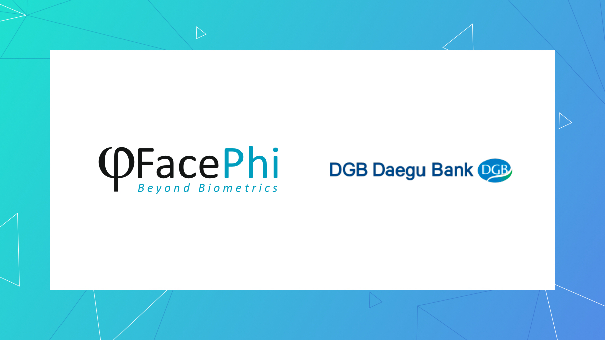 FacePhi and DGB Daegu bank logo