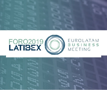 tarjeta FORO2019 LATIBEX - EUROLATAM BUSINESS MEETING