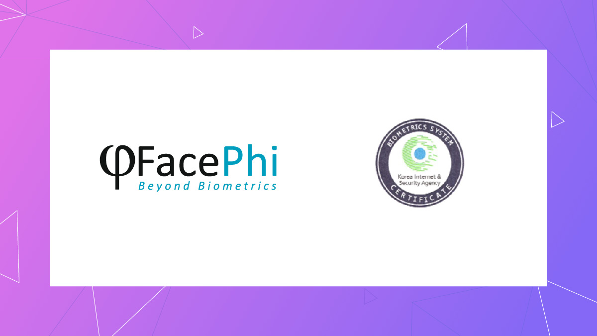 FacePhi and Biometrics systems certificate